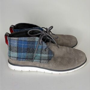 ugg treadlite Chukka Ankle Boots Casual Men Size 41.5 US 8.5 Gray Suede